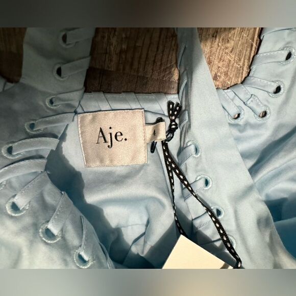 Aje hushed mini dress #17 - Picture 5 of 8